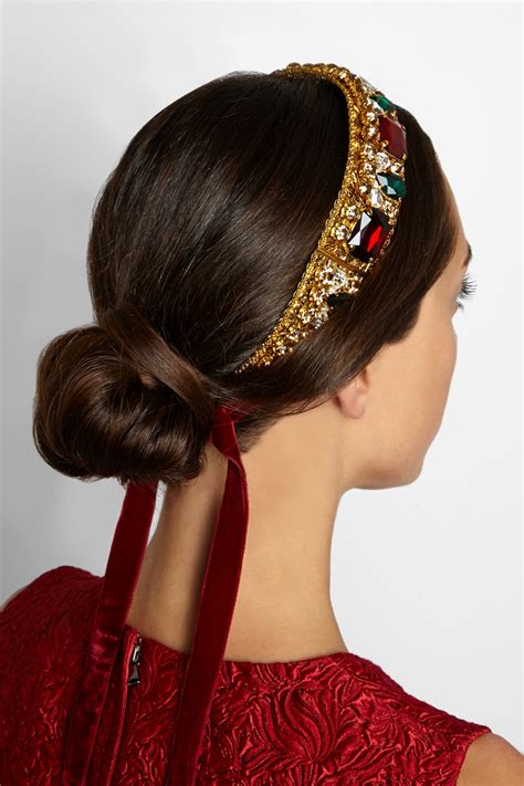 gold antique headpiece dolce gabbana|Dolce & Gabbana.